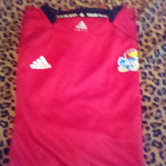 Adidas KU t shirt - Picture 1 of 5
